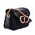 Bolsa Feminina Pequena Tiracolo Corrente Logo SS24 Schutz Preto - Imagem 2