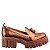 Mocassim Feminino Clara Ponto De Luz Sonho De Verão Specchio Brand Bronze - Imagem 1