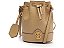 Bolsa Feminina Média Tiracolo Saco Logomania SS24 Schutz Nude - Imagem 1