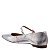 Sapatilha Feminina Helena Fivela Sonho De Verão Specchio Brand Prata - Imagem 3