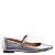 Sapatilha Feminina Helena Fivela Sonho De Verão Specchio Brand Prata - Imagem 1