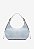 Bolsa Feminina Média Tiracolo Logomania Vicenza Azul - Imagem 4