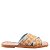 Rasteira Feminina Triangle Signature Schutz X SS24 Marrom - Imagem 1