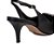 Scapin Feminino Salto Baixo Laço Coração Strass Luiza Barcelos Preto - Imagem 5