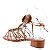 Sandália Feminina Miele Conciato Boho Esferas SS24 Schutz Marrom - Imagem 3
