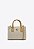 Bolsa Feminina Pequena Tote Linho Marsali SS24 Schutz Bege - Imagem 1