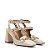 Scarpin Feminino Slingback Kristen Ilhós VCZ24 Vicenza Off White - Imagem 2
