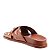 Papete Feminina Couro Tira X Aplicações SS24 Schutz Camel - Imagem 3