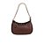 Bolsa Feminina Média Correntes Palha Luiza Barcelos Coffee - Imagem 1