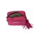 Bolsa Feminina Média Tiracolo Viena Clássica Luiza Barcelos Magenta - Imagem 4