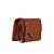 Bolsa Feminina Média Tiracolo Trabalhada Luiza Barcelos Camel - Imagem 2