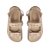 Papete Feminina Flat Spikes Velcro Luiza Barcelos Cappucino - Imagem 4
