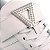 Tênis Feminino Camurça Triangle Metal Strass  SS24 Schutz Branco - Imagem 4