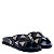 Papete Feminina Tira X Aplicações Strass SS24 Schutz Preto - Imagem 2