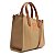 Bolsa Feminina Pequena Tote Lona Lala SS24 Schutz Camel - Imagem 2