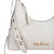 Bolsa Feminina Média Fivelas Alça Regulável Luiza Barcelos Off White - Imagem 5