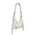 Bolsa Feminina Média Fivelas Alça Regulável Luiza Barcelos Off White - Imagem 2