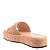 Flatform Feminina Palha Tramada Slide SS24 Schutz Bege - Imagem 3