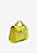 Bolsa Feminina Pequena Alça Regulável Fecho Dourado SS24 Schutz Verde Lima - Imagem 2