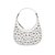 Bolsa Feminina Tiracolo Meia Lua Esferas Luiza Barcelos Off White - Imagem 1