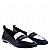 Mocassim Feminino Naty Basic Duo Off Raio de Sol Specchio Brand Preto - Imagem 2