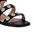 Sandália Feminina Fivela Aplicações Luiza Barcelos Preto - Imagem 5