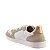 Tênis Feminino Miriam Metal Dourado Raio de Sol Specchio Brand Branco - Imagem 3