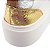 Tênis Feminino Samara Textura Dourado Raio de Sol Specchio Brand Branco - Imagem 5