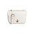 Bolsa Feminina Média Alça Fecho Geométrico Luiza Barcelos Off White - Imagem 1