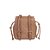 Bolsa Feminina Pequena Mochila Corrente Luiza Barcelos Nude - Imagem 3