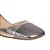 Scarpin Feminino Mary Jane Fivela Detalhe Frente Luiza Barcelos Dourada - Imagem 5