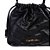 Bolsa Feminina Média Hobo Detalhe Alça Logo Luiza Barcelos Preto - Imagem 5