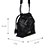 Bolsa Feminina Média Hobo Detalhe Alça Logo Luiza Barcelos Preto - Imagem 7
