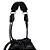 Bolsa Feminina Média Hobo Detalhe Alça Logo Luiza Barcelos Preto - Imagem 6