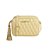 Bolsa Feminina Média Alça Zíper Luiza Barcelos Amarelo - Imagem 1