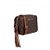Bolsa Feminina Pequena Monograma Barbicacho Zíper Luiza Barcelos Marrom - Imagem 2