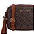 Bolsa Feminina Pequena Monograma Barbicacho Zíper Luiza Barcelos Marrom - Imagem 4