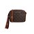 Bolsa Feminina Pequena Monograma Barbicacho Zíper Luiza Barcelos Marrom - Imagem 1