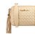 Bolsa Feminina Pequena Clássica Alça Corrente Barbicacho Luiza Barcelos Cappuccino - Imagem 2