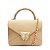 Bolsa Feminina Média Butterfly Alça Corrente SS24 Schutz Nude - Imagem 1