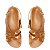 Papete Feminina Couro Fivela Aplicações SS24 Schutz Camel - Imagem 4