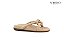 Flat Malu Puffy Back In Stock 24 Specchio Brand Nude - Imagem 1