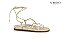 Papete Dandara Amarrações Back In Stock 24 Specchio Brand Dourado - Imagem 1