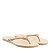 Chinelo Injetado Flip Flop Relax Sandals Specchio Brand Bege - Imagem 2