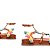 Papete Feminina Chrome Balls Lenço Fivela SS24 Schutz Camel - Imagem 5