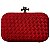 Clutch Feminina Retangular Cetin Specchio Vermelha - Imagem 1