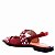 Sapatilha Slingback Verniz Chrome Balls Luiza Barcelos Vermelho - Imagem 3