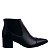 Bota Julia Elástico Couro Momentos Specchio Brand Preto - Imagem 1