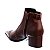Bota Isa Bico Fino Mocha Mood MYSB  Marrom - Imagem 3
