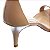 Sandália Deluxe Couro Salto Médio Fino SCZ FALL 24 Schutz Nude - Imagem 5